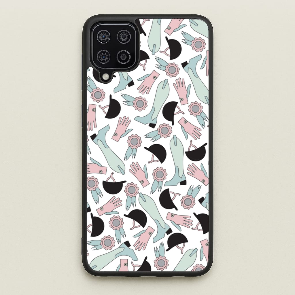 Clothing Patterns - Horses - Horses Phone Case for Galaxy A12