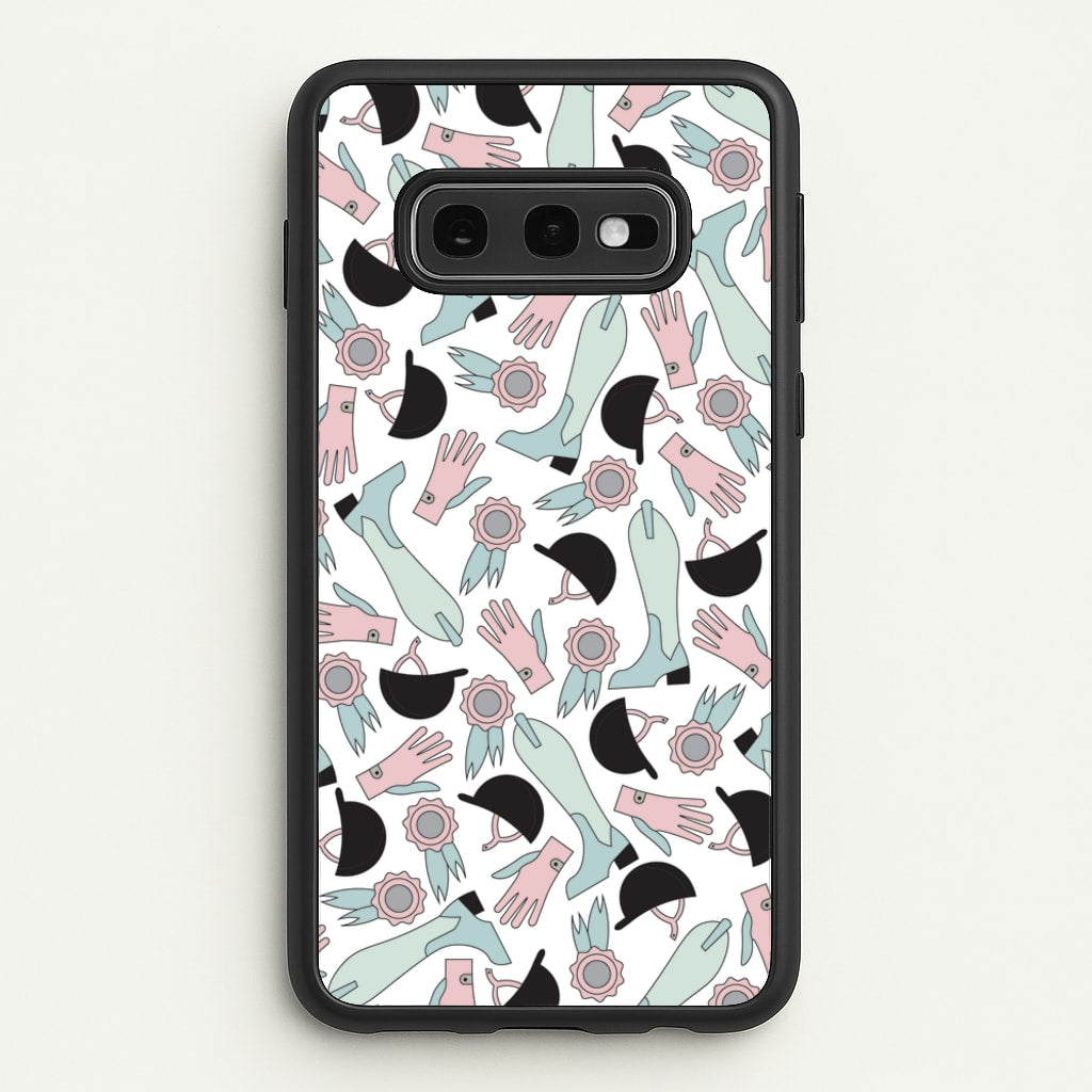 Clothing Patterns - Horses - Horses Phone Case for Galaxy S10e