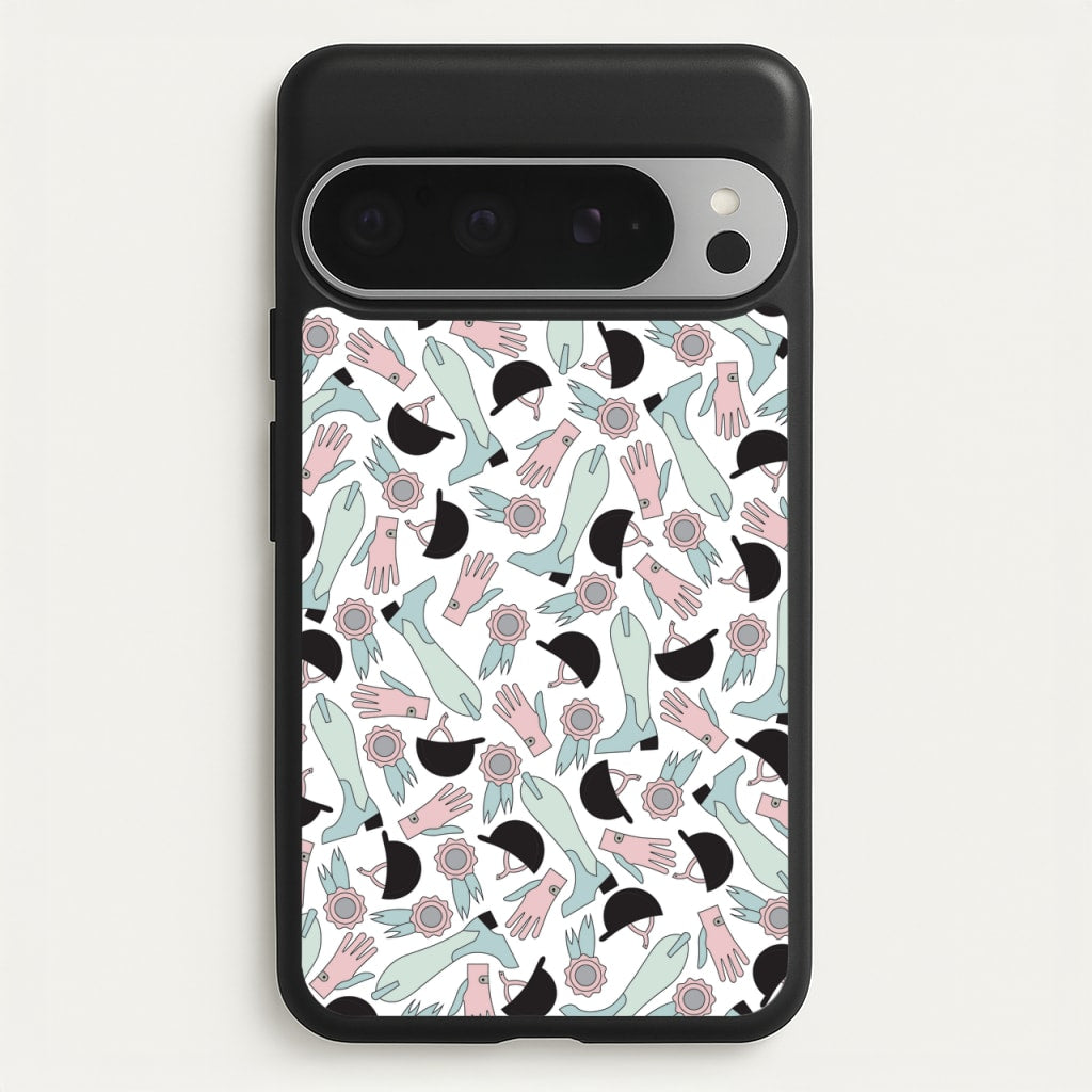 Clothing Patterns - Horses - Horses Phone Case for Google Pixel 9 Pro XL