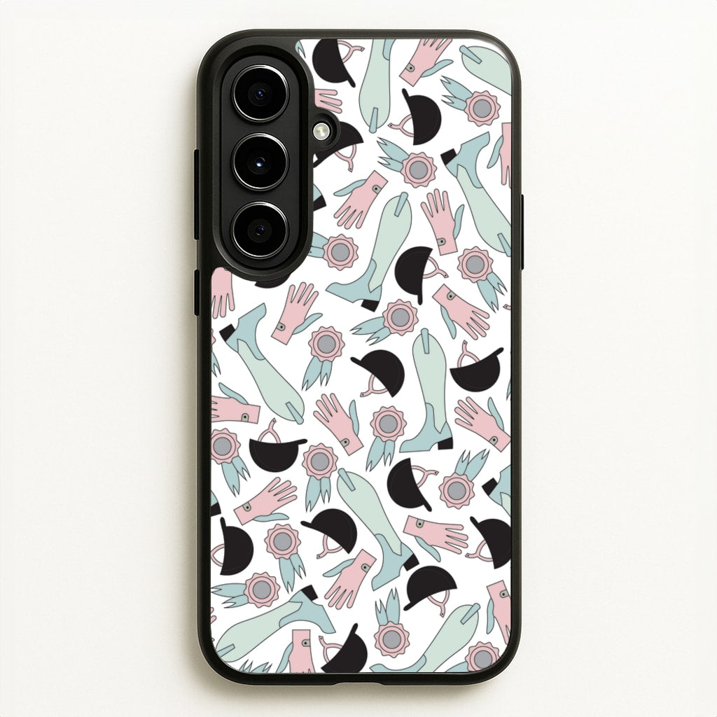 Clothing Patterns - Horses - Horses Phone Case for Galaxy A56