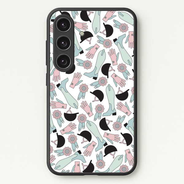 Clothing Patterns - Horses - Horses Phone Case for Galaxy S24FE
