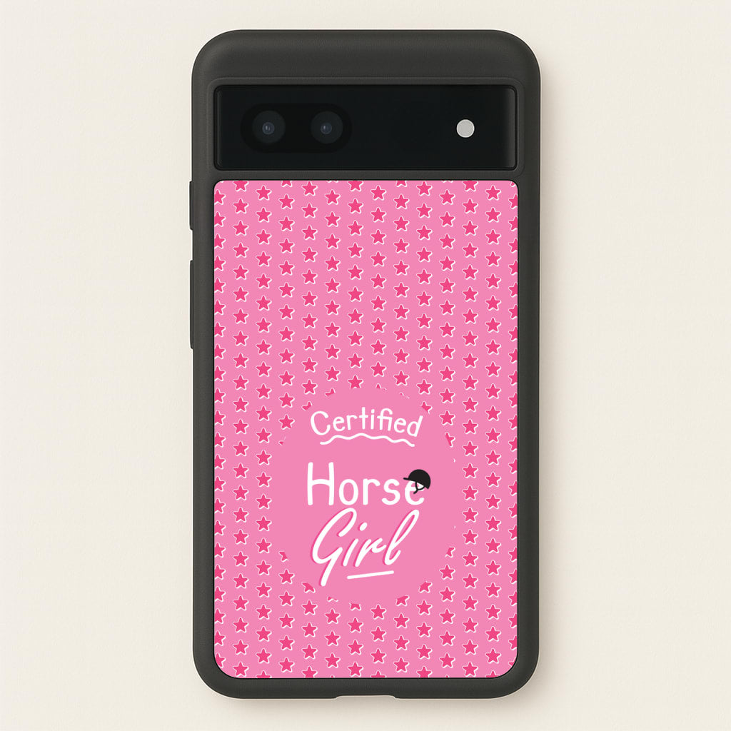 Certified Horse Girl - Horses - Horses Phone Case for Google Pixel 7a