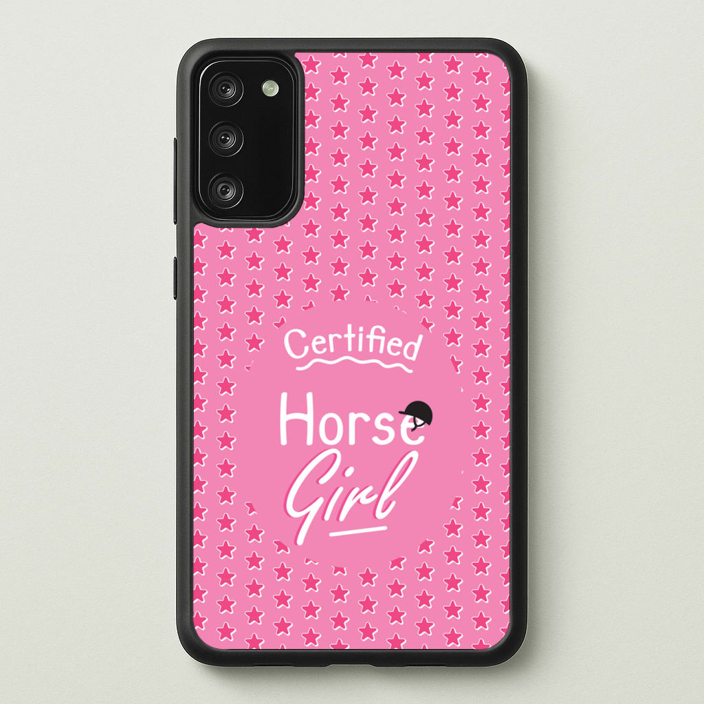 Certified Horse Girl - Horses - Horses Phone Case for Galaxy S20FE