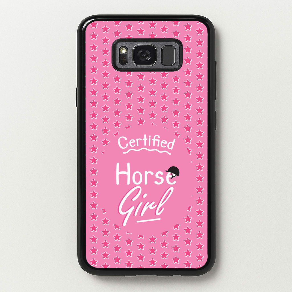 Certified Horse Girl - Horses - Horses Phone Case for Galaxy S8 Plus