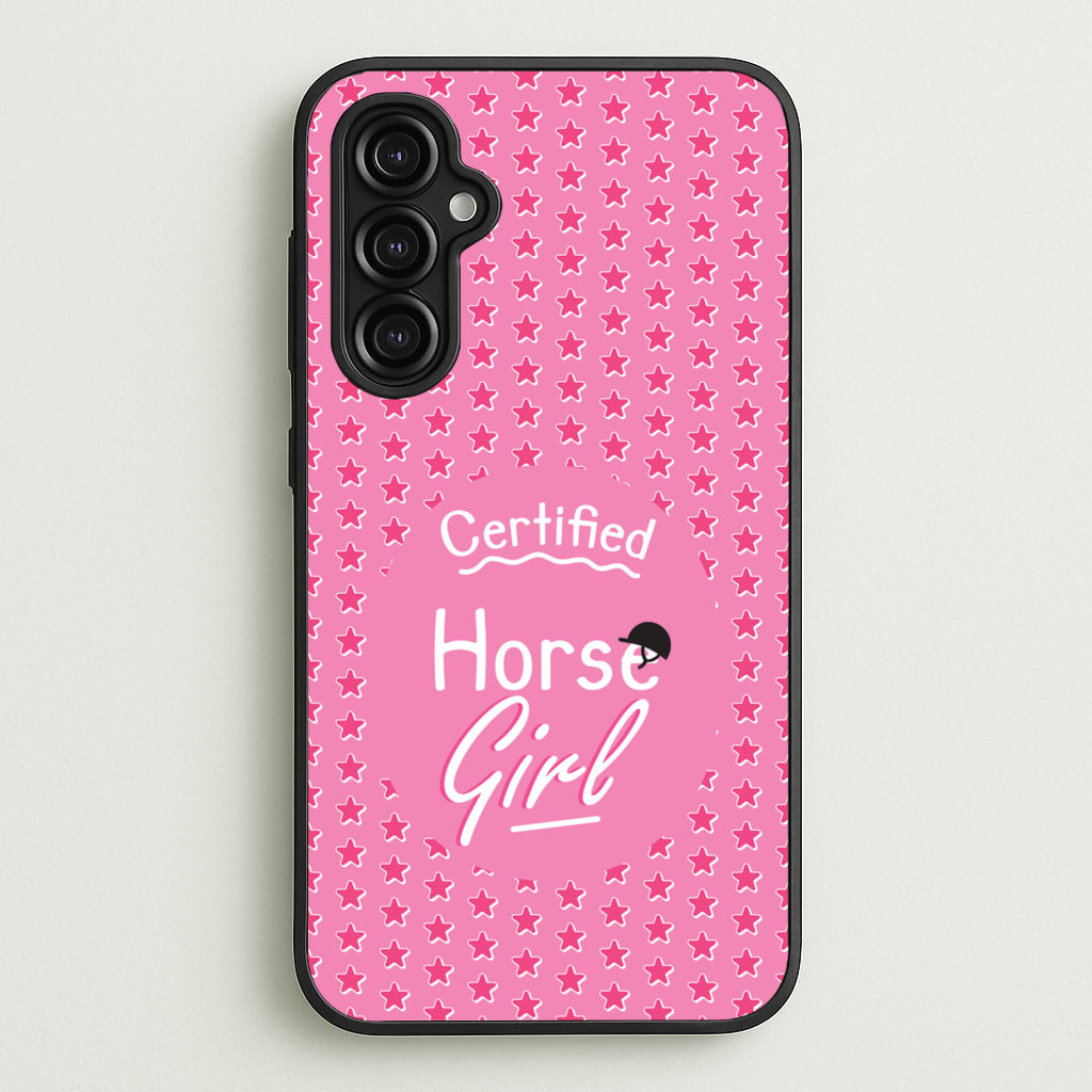 Certified Horse Girl - Horses - Horses Phone Case for Galaxy A14