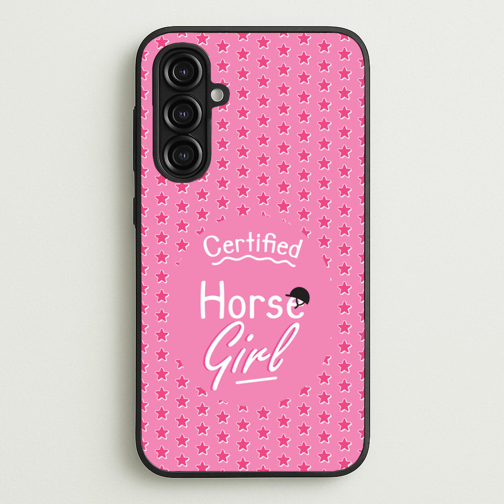 Certified Horse Girl - Horses - Horses Phone Case for Galaxy A16