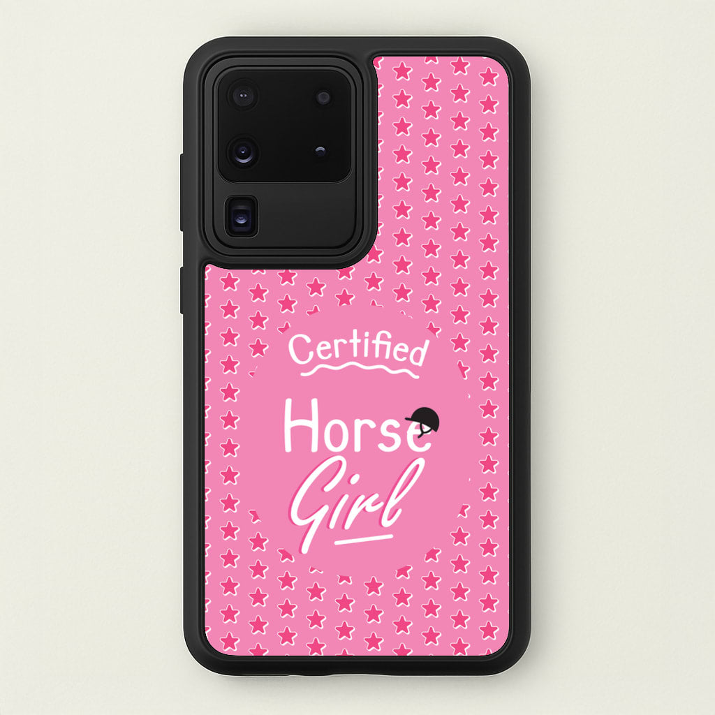 Certified Horse Girl - Horses - Horses Phone Case for Galaxy S20 Ultra