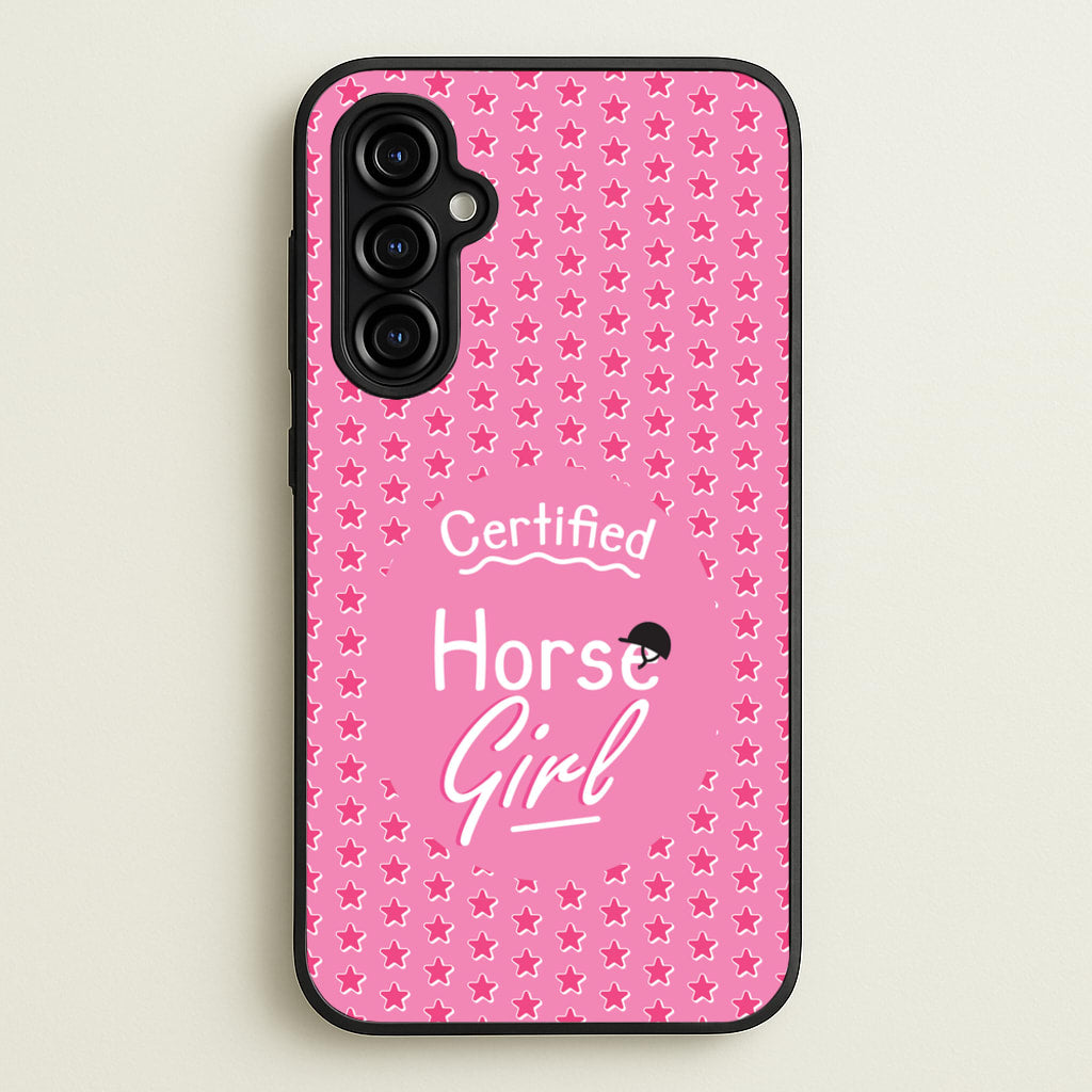 Certified Horse Girl - Horses - Horses Phone Case for Galaxy A54