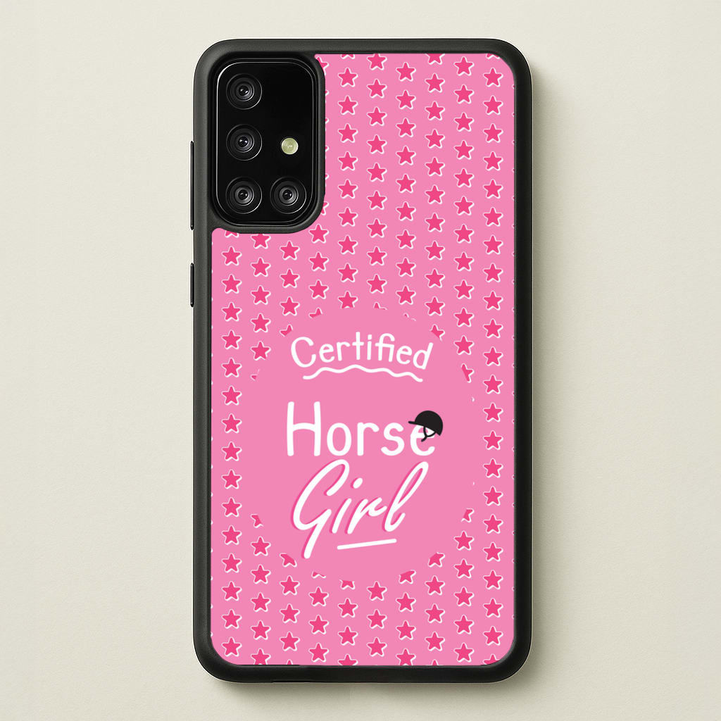 Certified Horse Girl - Horses - Horses Phone Case for Galaxy A71