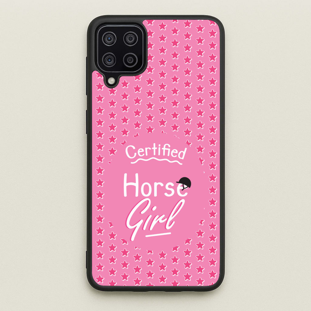 Certified Horse Girl - Horses - Horses Phone Case for Galaxy A12
