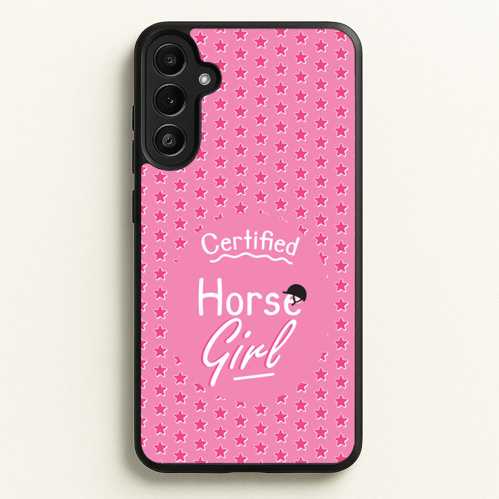 Certified Horse Girl - Horses - Horses Phone Case for Galaxy A36