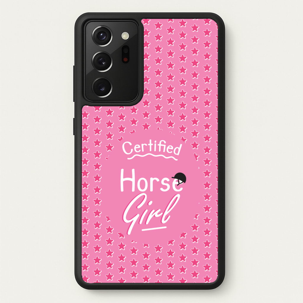 Certified Horse Girl - Horses - Horses Phone Case for Galaxy Note 20 Ultra