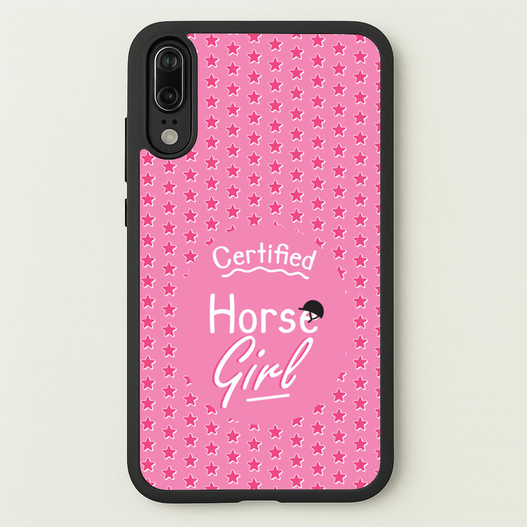 Certified Horse Girl - Horses - Horses Phone Case for Huawei P20