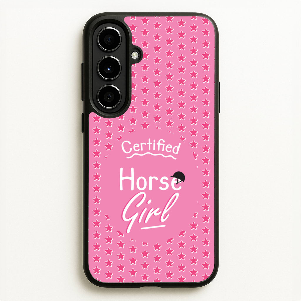 Certified Horse Girl - Horses - Horses Phone Case for Galaxy A56