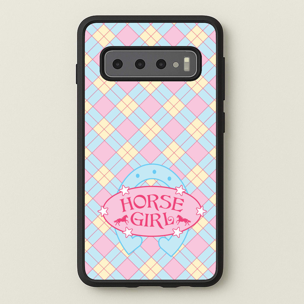 Horse Girl - Horses - Horses Phone Case for Galaxy S10 Plus