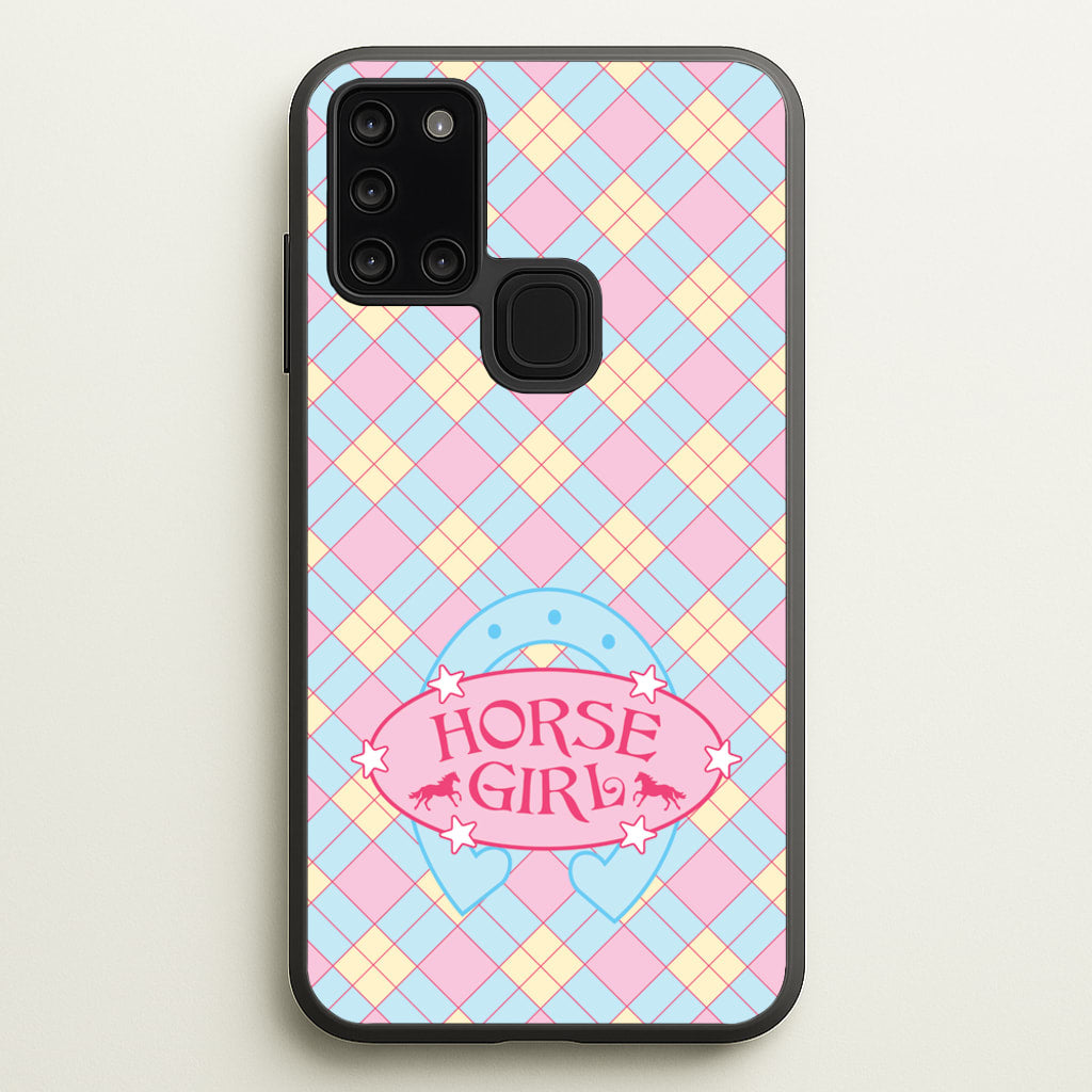 Horse Girl - Horses - Horses Phone Case for Galaxy A21s