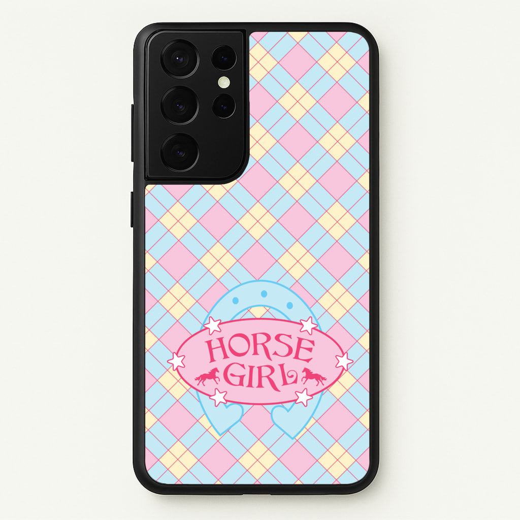 Horse Girl - Horses - Horses Phone Case for Galaxy S21 Ultra