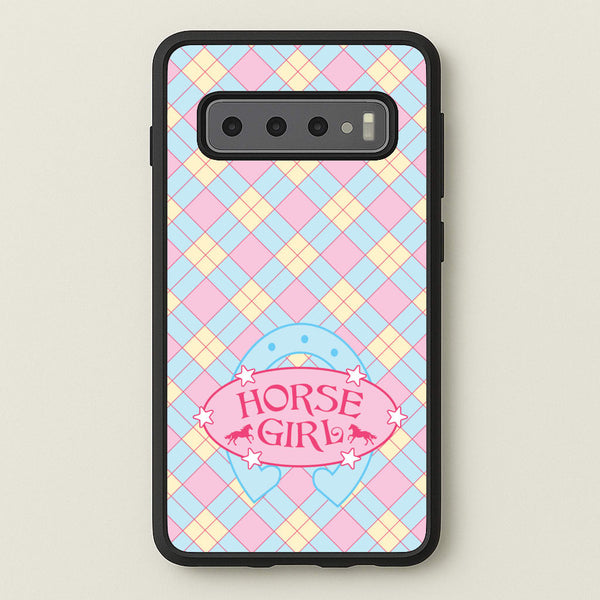Horse Girl - Horses - Horses Phone Case for Galaxy S10