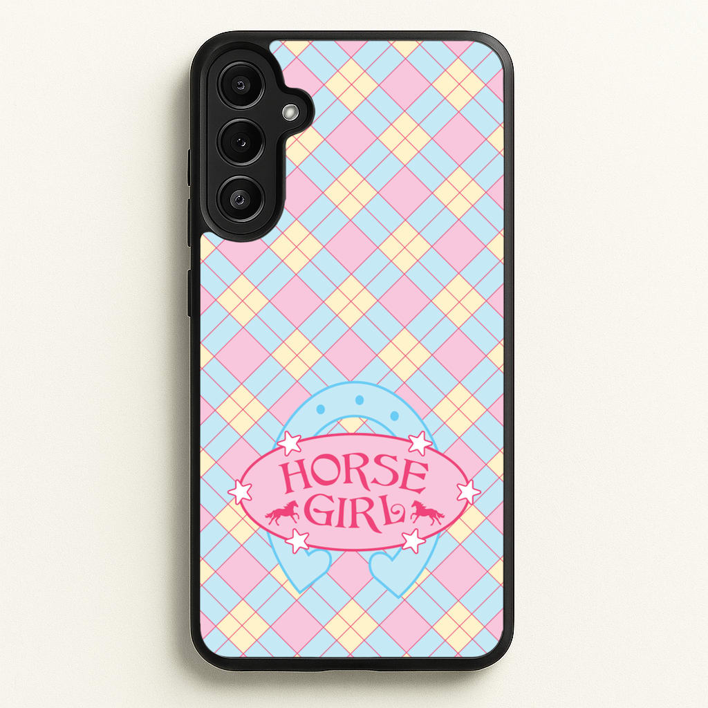 Horse Girl - Horses  - Horses Phone Case for Galaxy A34