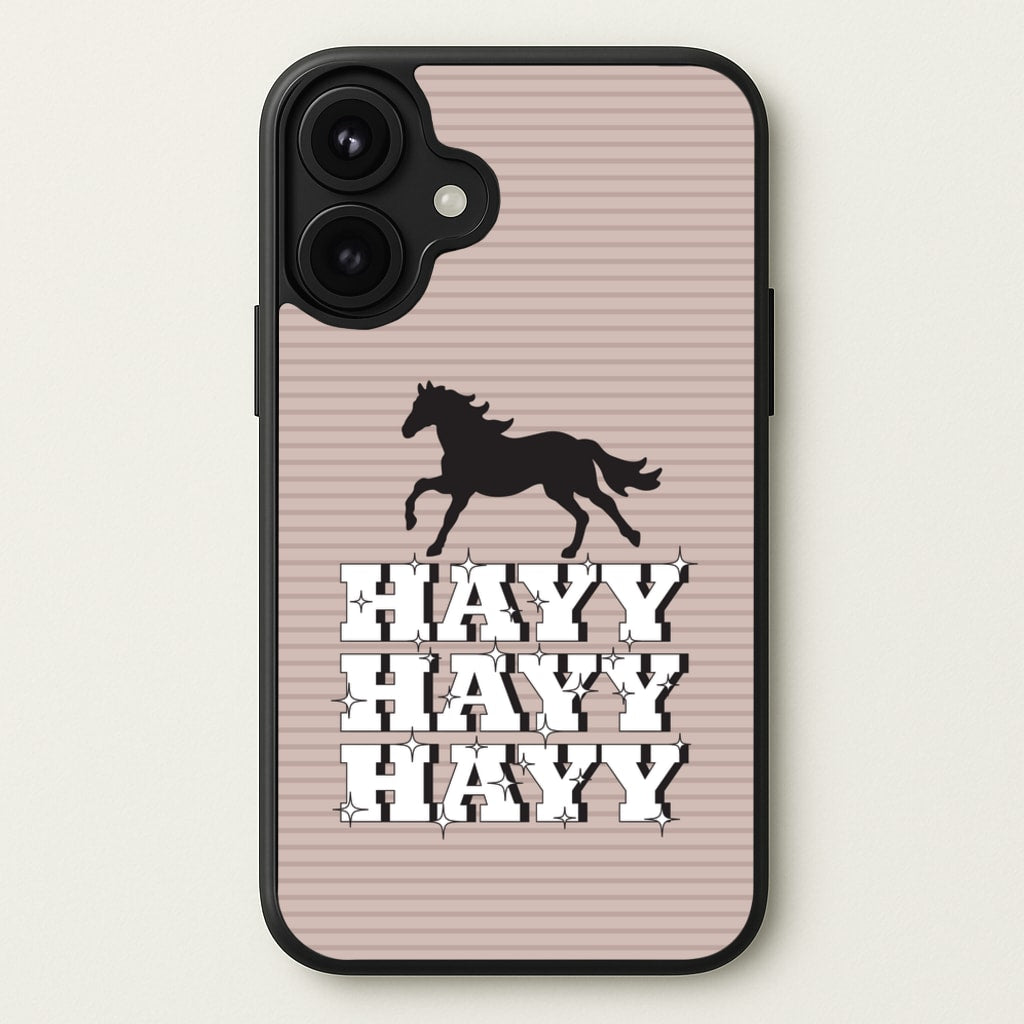 Hayy Hayy Hayy - Horses Phone Case for iPhone 17