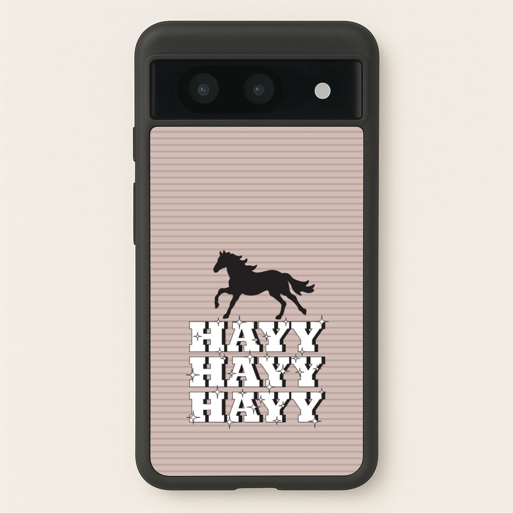 Hayy Hayy Hayy - Horses - Horses Phone Case for Google Pixel 8a