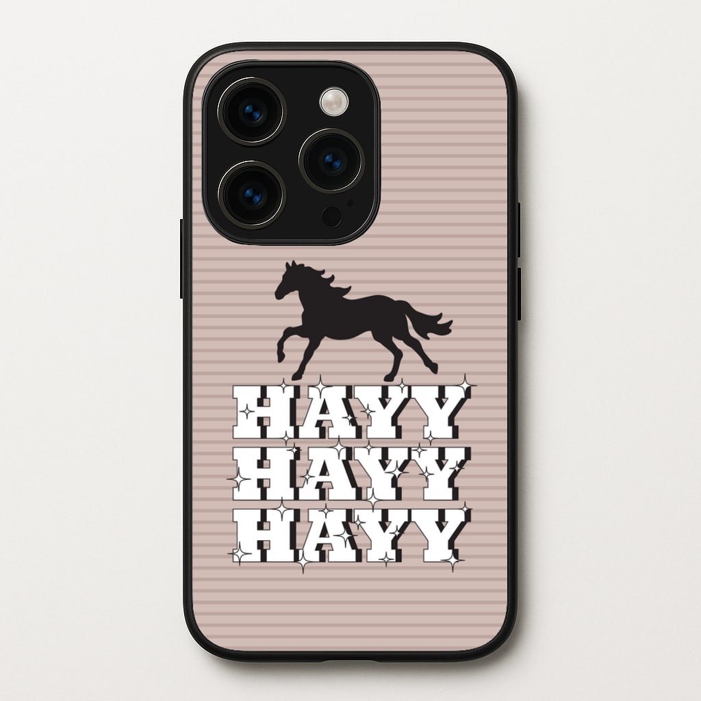 Hayy Hayy Hayy - Horses - Horses Phone Case for iPhone 15 Pro