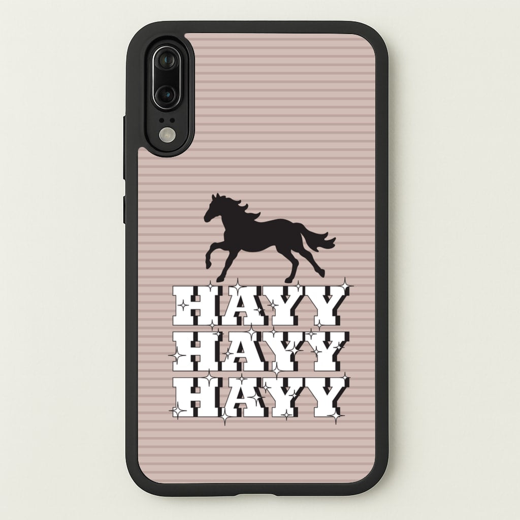 Hayy Hayy Hayy - Horses - Horses Phone Case for Huawei P20