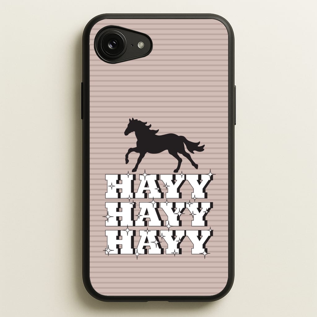 Hayy Hayy Hayy - Horses - Horses Phone Case for iPhone 16e