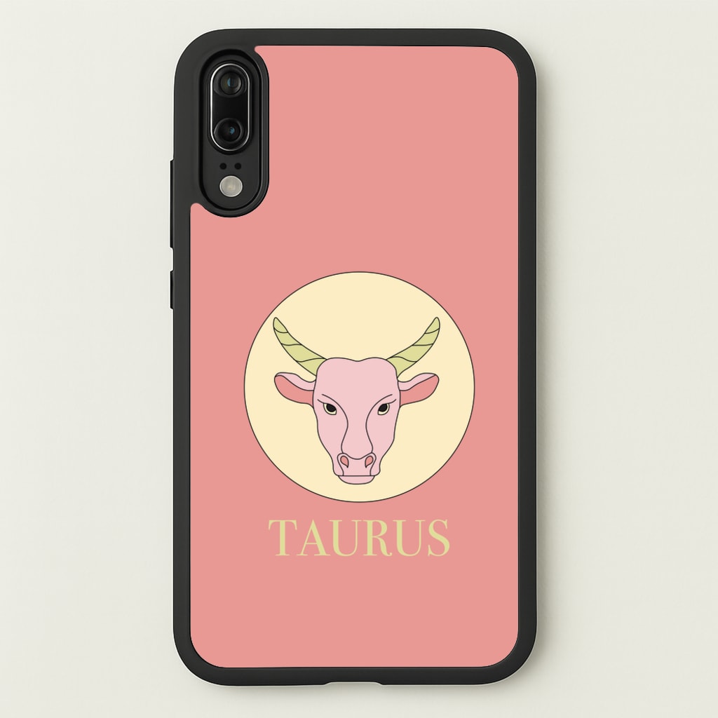 Taurus - Tarot Cards - Horoscope Phone Case for Huawei P20