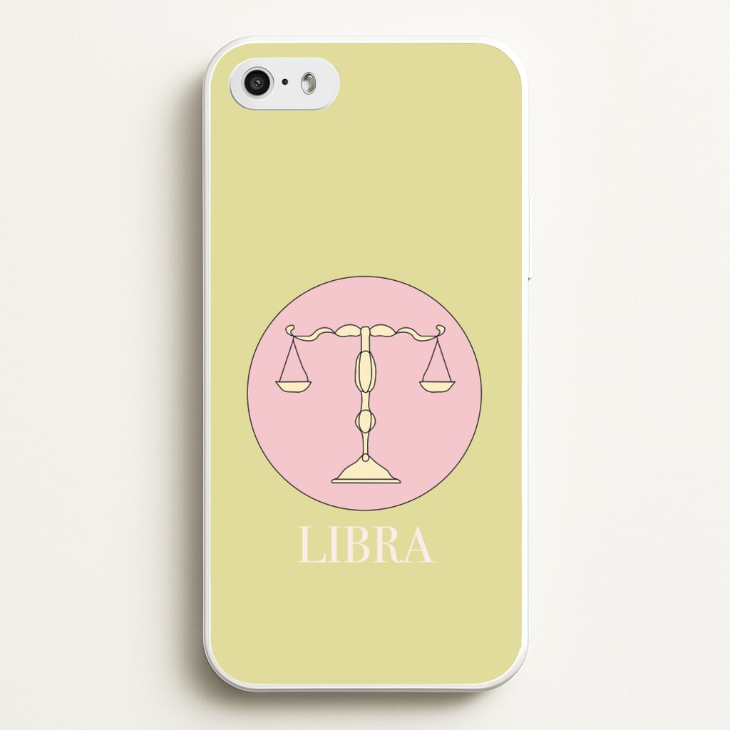 Libra - Tarot Cards - Horoscope Phone Case for iPhone 5 / 5s / SE 2016