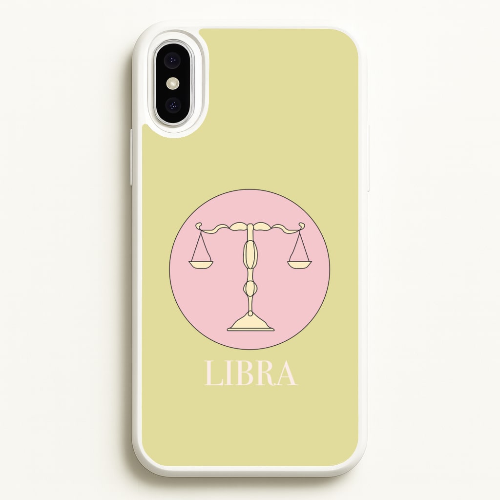 Libra - Tarot Cards - Horoscope Phone Case for iPhone XS Max