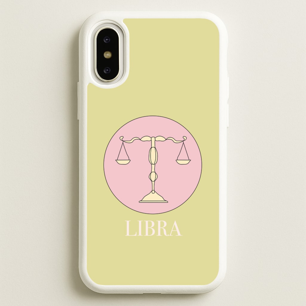 Libra - Tarot Cards - Horoscope Phone Case for iPhone X / XS