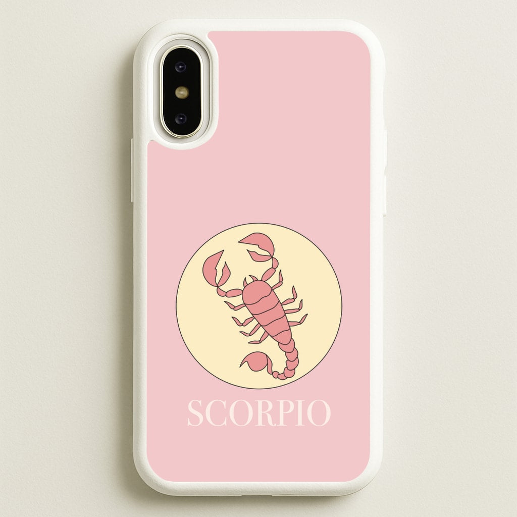 Scorpio - Tarot Cards - Horoscope Phone Case for iPhone X / XS