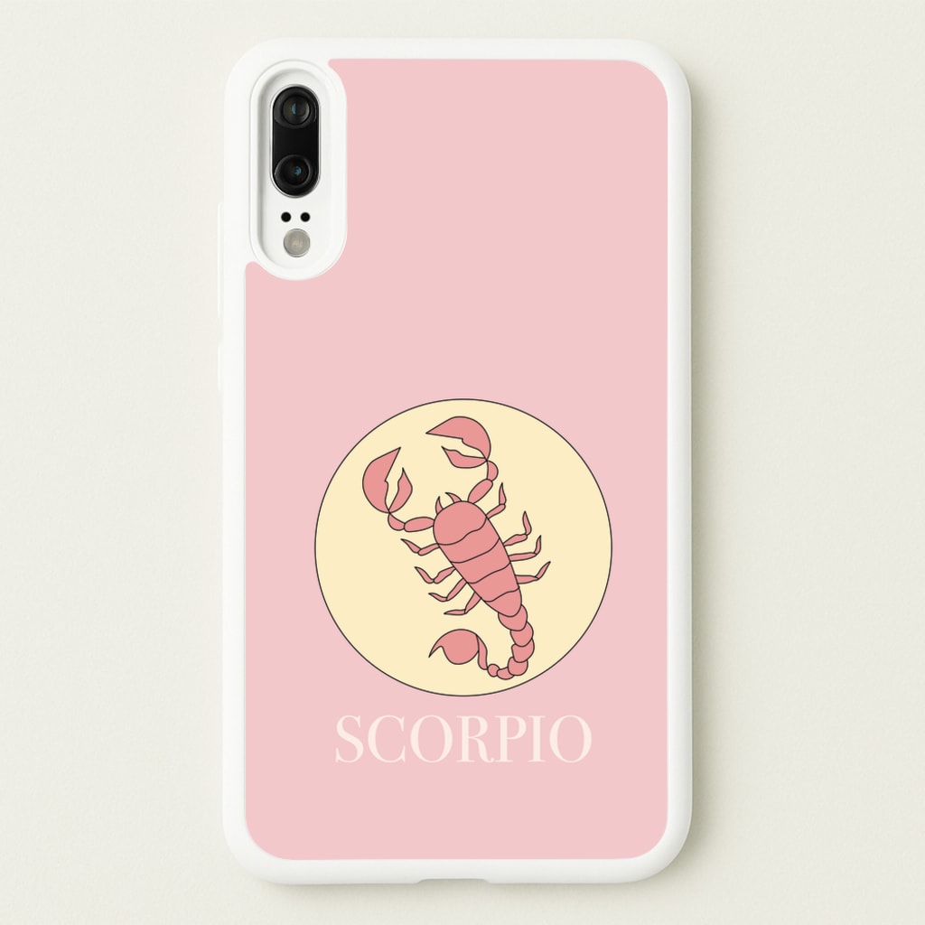 Scorpio - Tarot Cards - Horoscope Phone Case for Huawei P20