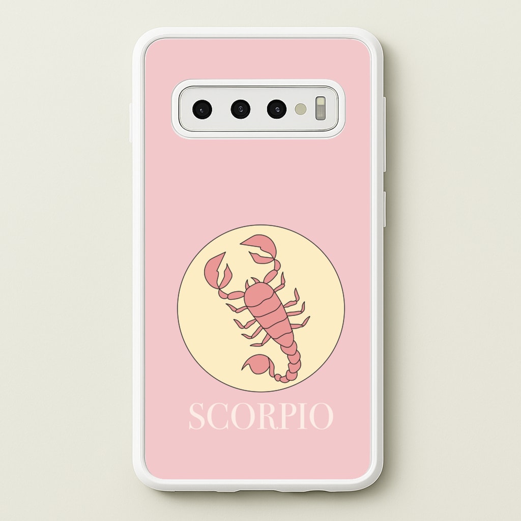 Scorpio - Tarot Cards - Horoscope Phone Case for Galaxy S10