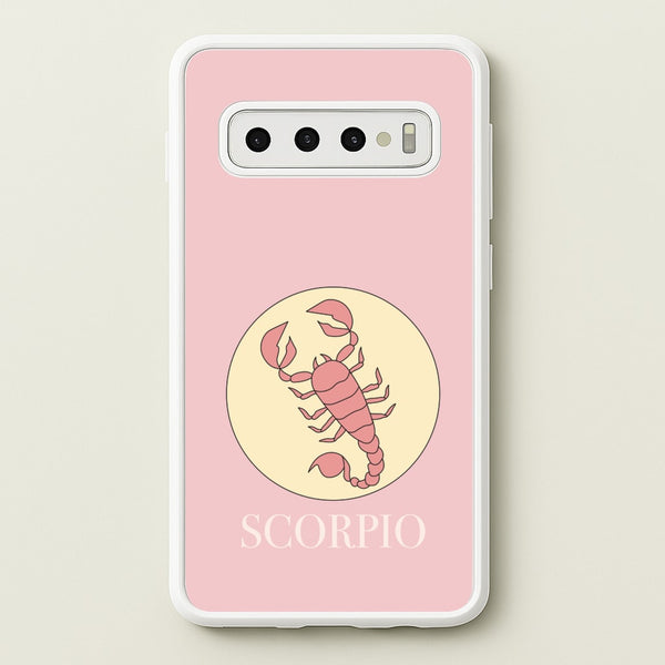 Scorpio - Tarot Cards - Horoscope Phone Case for Galaxy S10