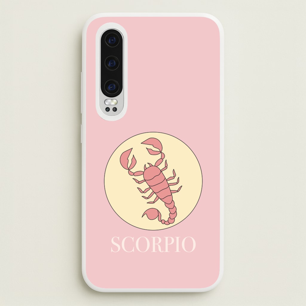 Scorpio - Tarot Cards - Horoscope Phone Case for Huawei P30