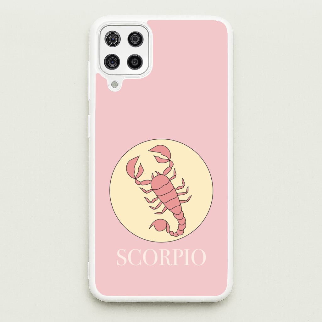 Scorpio - Tarot Cards - Horoscope Phone Case for Galaxy A12