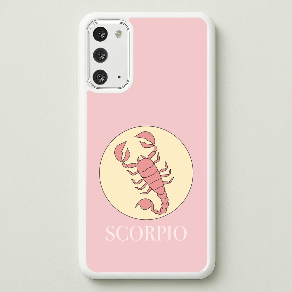 Scorpio - Tarot Cards - Horoscope Phone Case for Galaxy Note 20