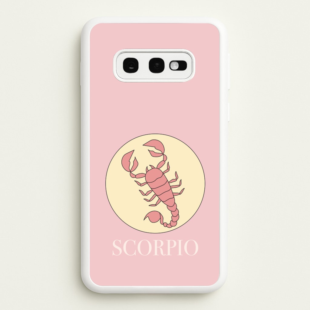 Scorpio - Tarot Cards - Horoscope Phone Case for Galaxy S10e
