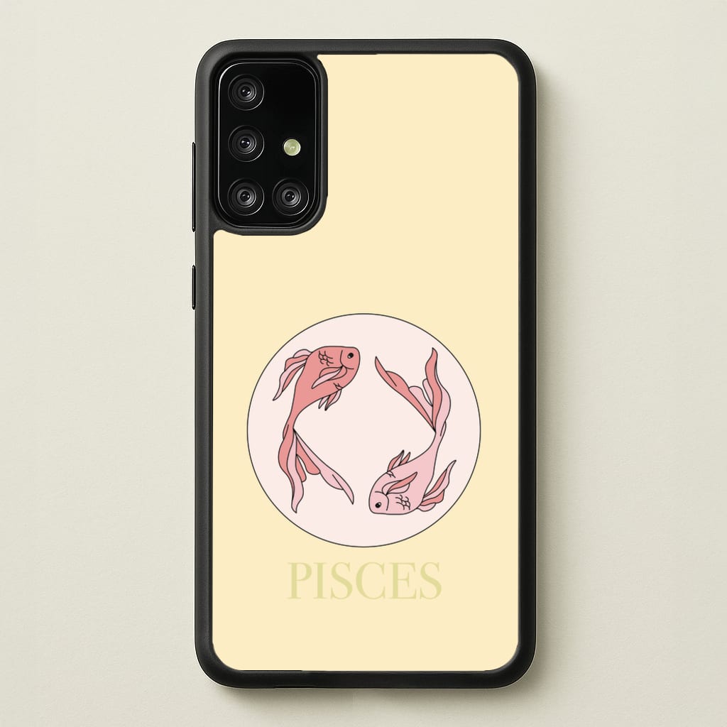 Pisces - Tarot Cards - Horoscope Phone Case for Galaxy A71