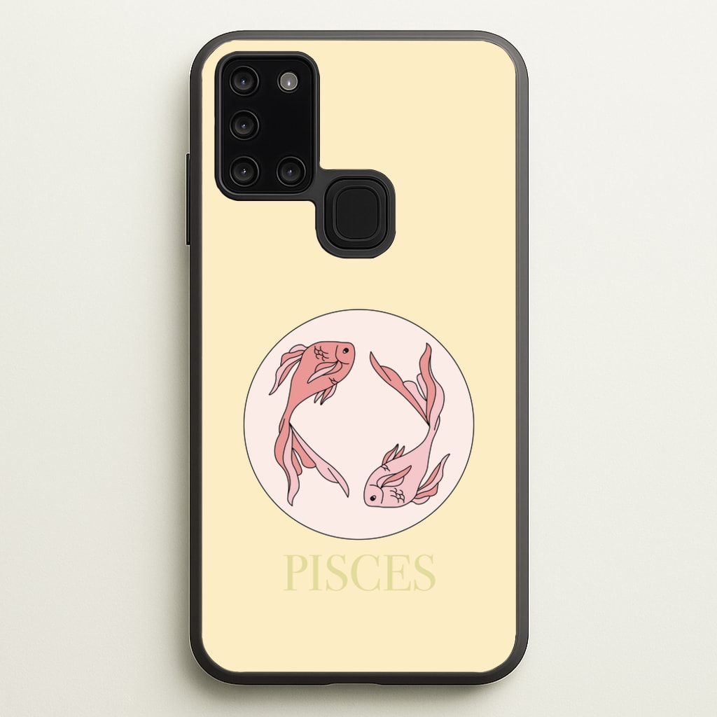 Pisces - Tarot Cards - Horoscope Phone Case for Galaxy A21s