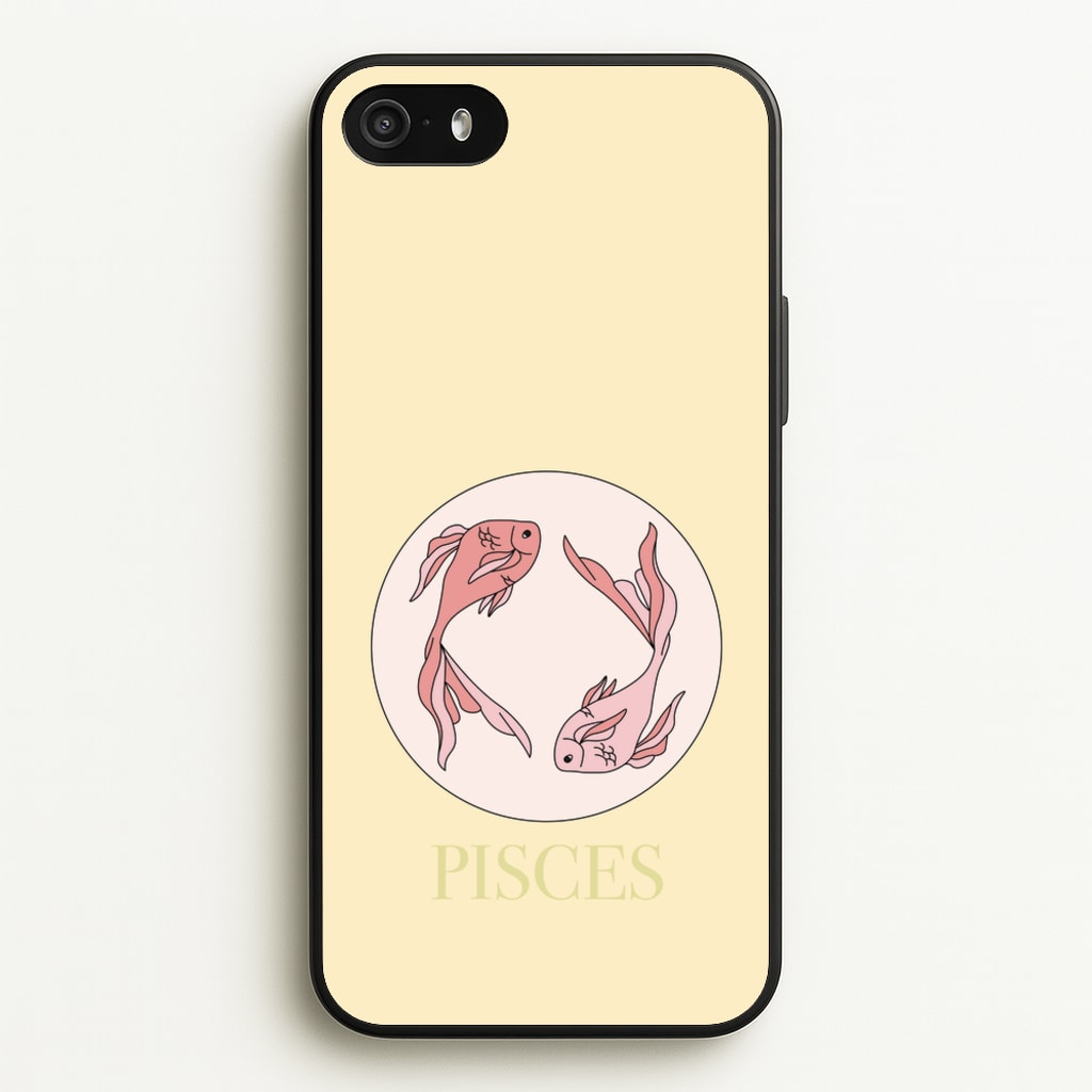 Pisces - Tarot Cards - Horoscope Phone Case for iPhone 5 / 5s / SE 2016