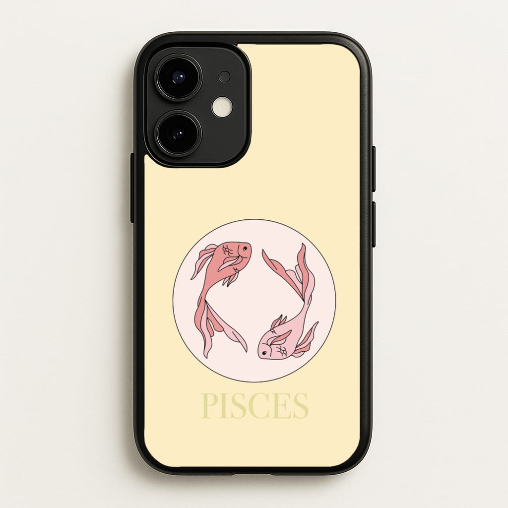 Pisces - Tarot Cards - Horoscope Phone Case for iPhone 12 / 12 Pro