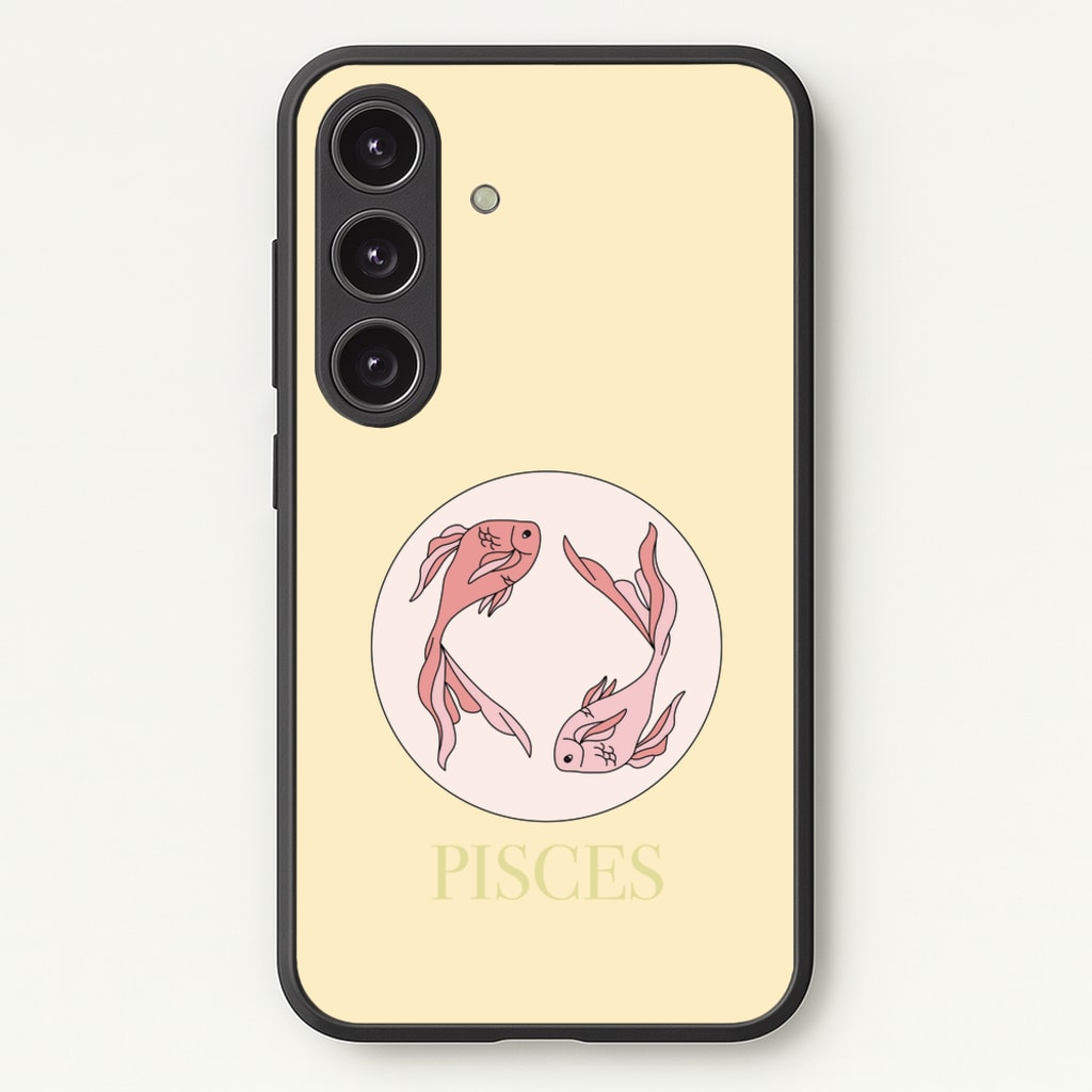 Pisces - Tarot Cards - Horoscope Phone Case for Galaxy S25 Plus