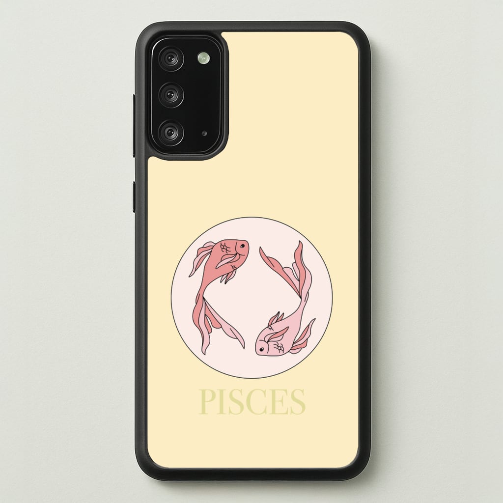 Pisces - Tarot Cards - Horoscope Phone Case for Galaxy Note 20