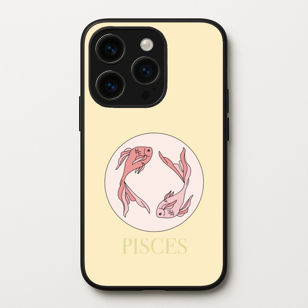 Pisces - Tarot Cards - Horoscope Phone Case for iPhone 15 Pro