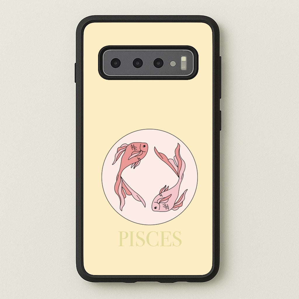 Pisces - Tarot Cards - Horoscope Phone Case for Galaxy S10 Plus