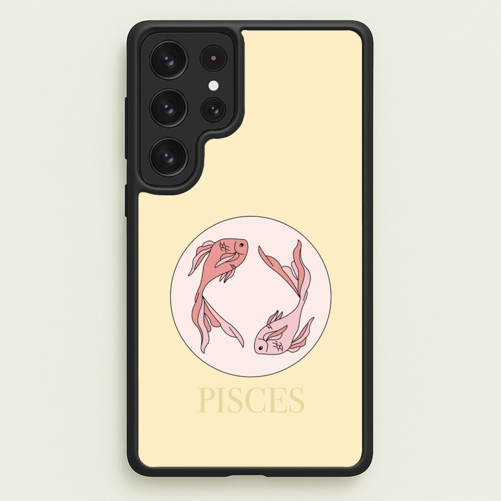 Pisces - Tarot Cards - Horoscope Phone Case for Galaxy S22 Ultra