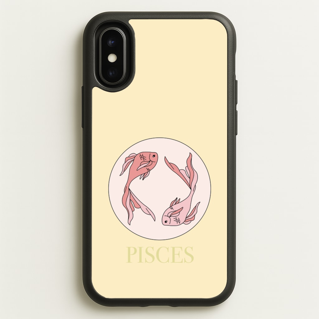 Pisces - Tarot Cards - Horoscope Phone Case for iPhone X / XS